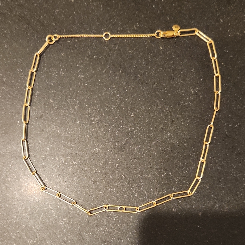 Paperclip Chain Necklacw